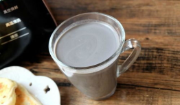 料理机黑芝麻豆浆,营养美味，简单易做的健康饮品