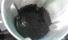 料理机黑芝麻豆浆,营养美味，简单易做的健康饮品