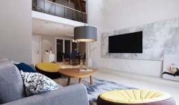 麻豆影视墙设计,打造现代都市潮流视觉盛宴